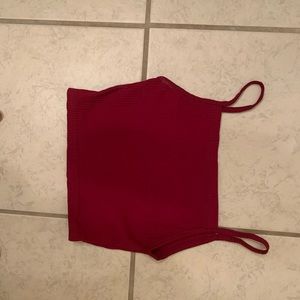 never worn red cami